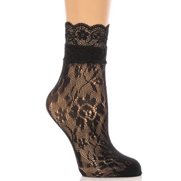Accessories - Chic Black Lace Socks😍